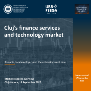 Cluj’s finance services and technology market